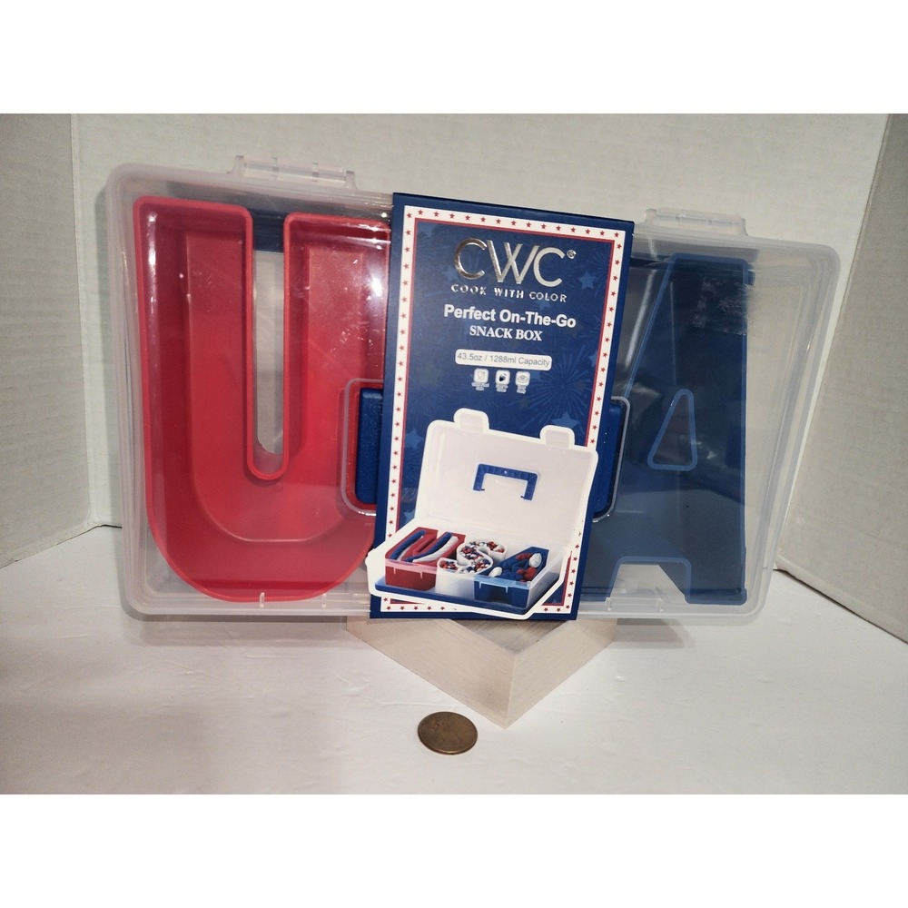 Cook With Color patriotic USA-themed snack box Snackle New